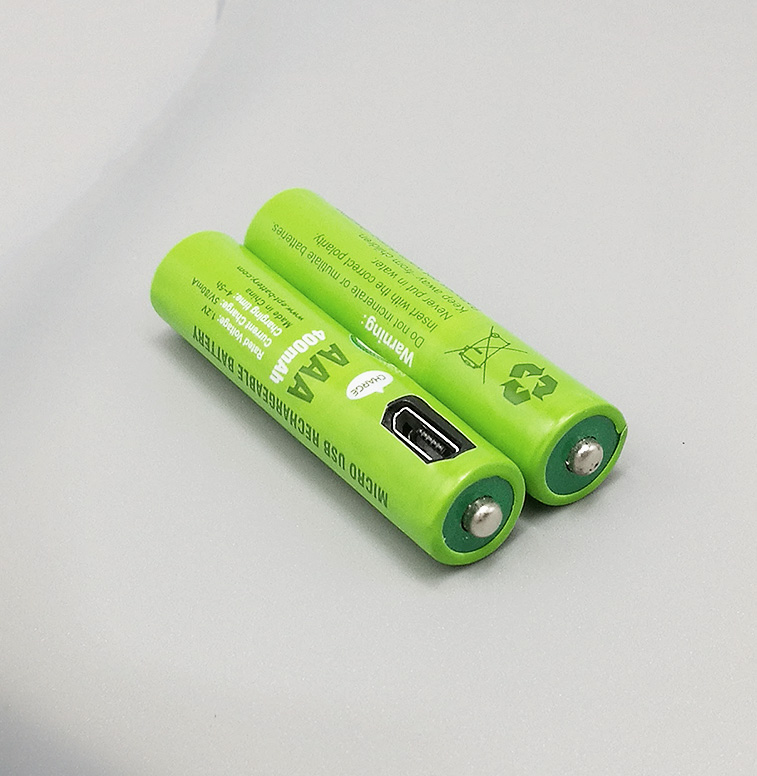 1.2V 400mAh AAA7号USB充电镍氢电池 1.2V 400mAh AAA7号USB充电镍氢电池