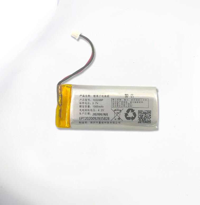3.7V 102248 1000mAh 眼部按摩仪聚合物锂电池 3.7V 102248 1000mAh 眼部按摩仪聚合物锂电池