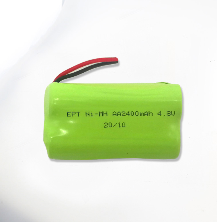 4.8V AA 2400mAh 应急灯备用电源镍氢电池 4.8V AA 2400mAh 应急灯备用电源镍氢电池