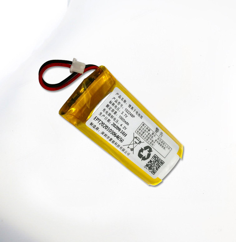 3.7V 102248 1000mAh 颈部按摩仪聚合物锂电池 3.7V 102248 1000mAh 颈部按摩仪聚合物锂电池