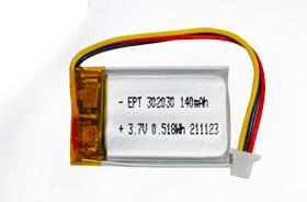 3.7V 302030 140mAh GPS聚合物锂电池 3.7V 302030 140mAh GPS聚合物锂电池
